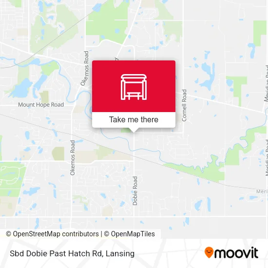 Sbd Dobie Past Hatch Rd map