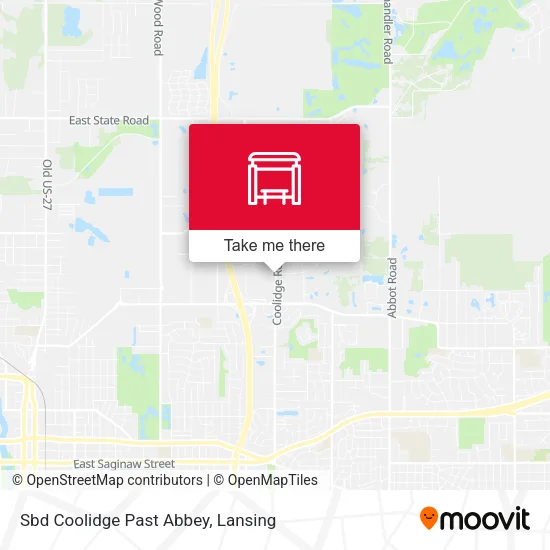 Mapa de Sbd Coolidge Past Abbey