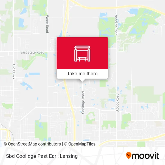 Mapa de Sbd Coolidge Past Earl