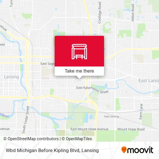 Mapa de Wbd Michigan Before Kipling Blvd
