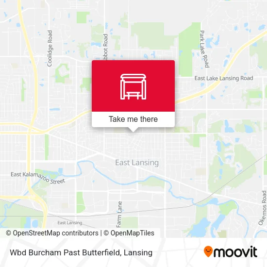 Mapa de Wbd Burcham Past Butterfield