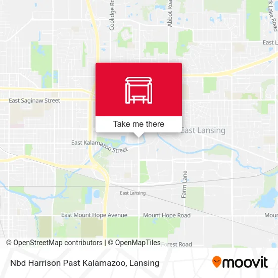 Mapa de Nbd Harrison Past Kalamazoo