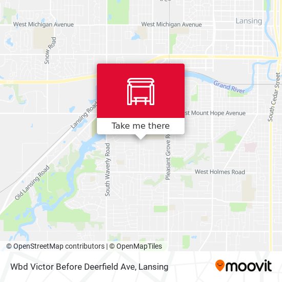Wbd Victor Before Deerfield Ave map