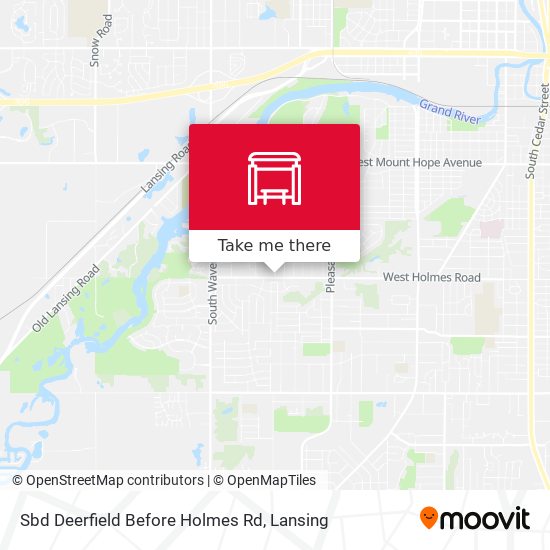 Mapa de Sbd Deerfield Before Holmes Rd