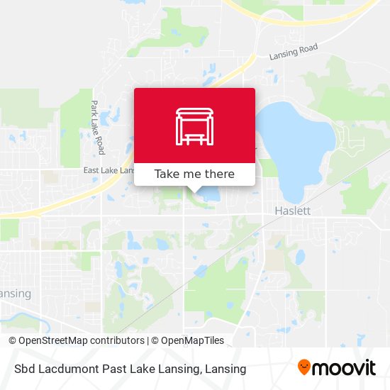 Sbd Lacdumont Past Lake Lansing map