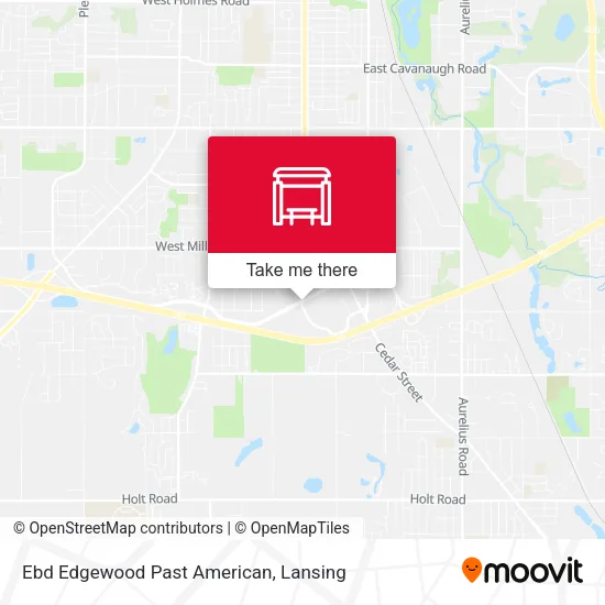 Mapa de Ebd Edgewood Past American