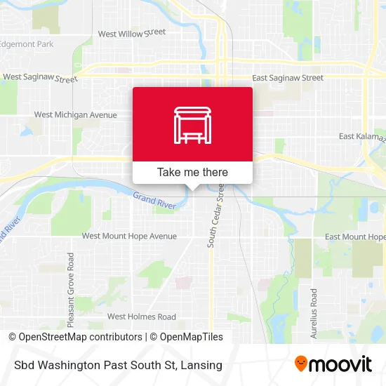 Mapa de Sbd Washington Past South St