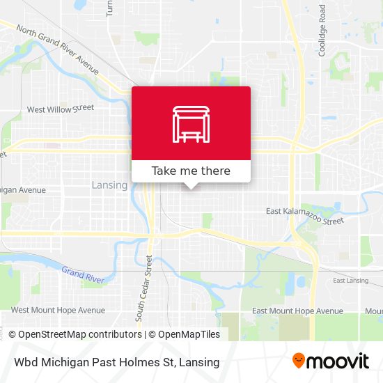 Wbd Michigan Past Holmes St map
