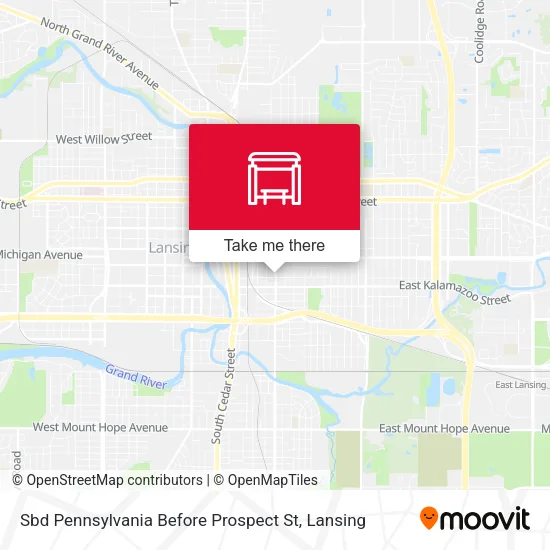 Mapa de Sbd Pennsylvania Before Prospect St