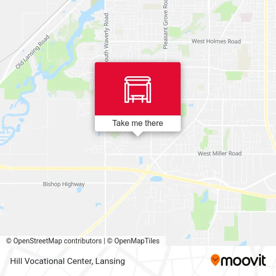Mapa de Hill Vocational Center