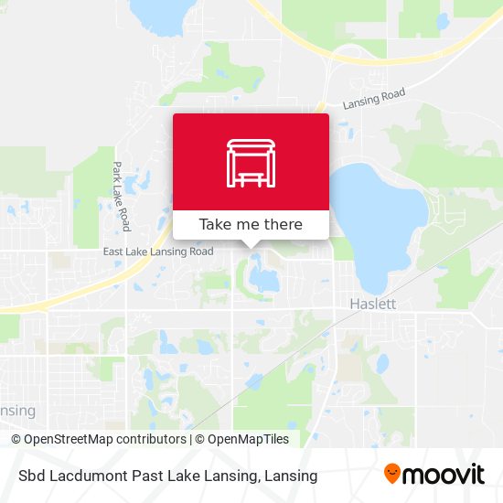 Mapa de Sbd Lacdumont Past Lake Lansing