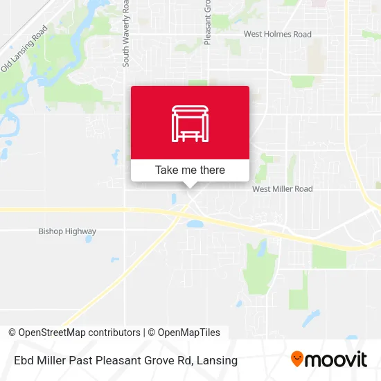 Mapa de Ebd Miller Past Pleasant Grove Rd