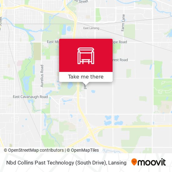 Nbd Collins Past Technology (South Drive) map