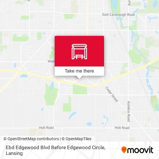 Mapa de Ebd Edgewood Blvd Before Edgewood Circle