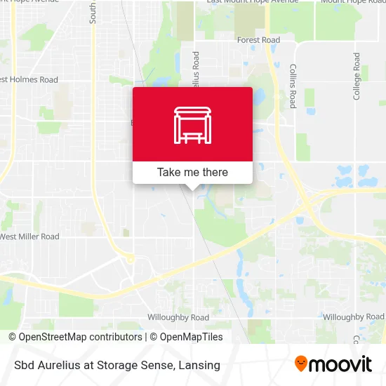Sbd Aurelius at Storage Sense map