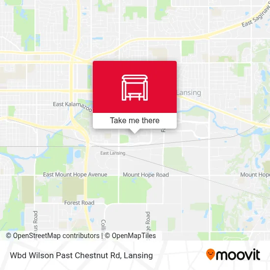 Wbd Wilson Past Chestnut Rd map