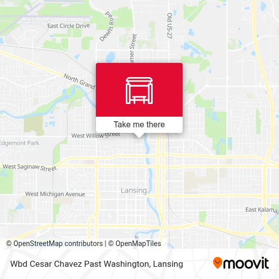 Wbd Cesar Chavez Past Washington map