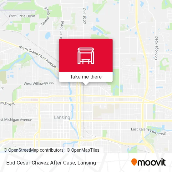 Ebd Cesar Chavez After Case map