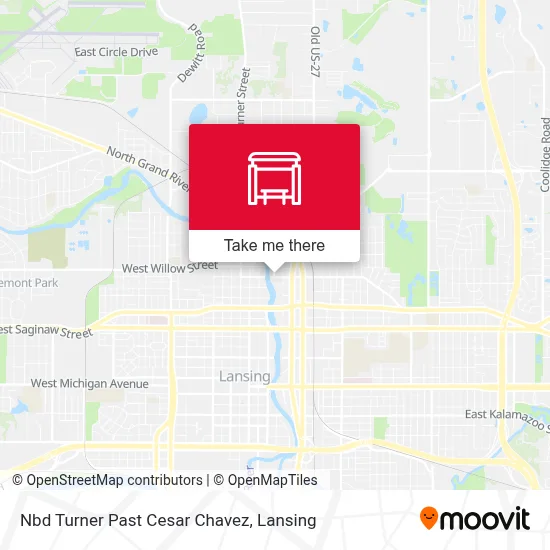 Nbd Turner Past Cesar Chavez map