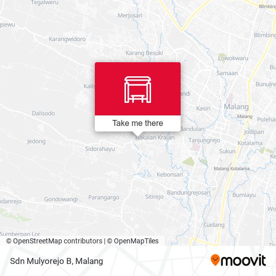 Sdn Mulyorejo B map