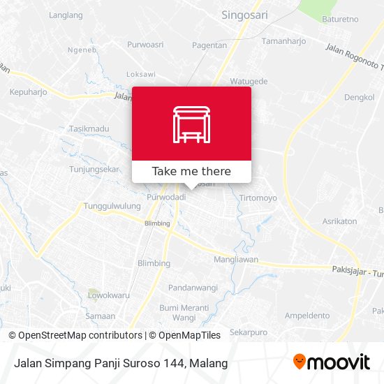 Jalan Simpang Panji Suroso 144 map