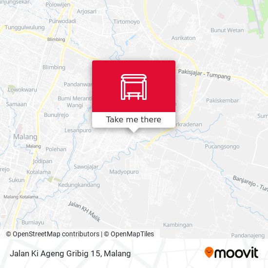 Jalan Ki Ageng Gribig 15 map