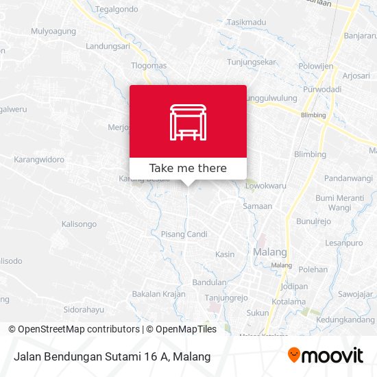 Jalan Bendungan Sutami 16 A map