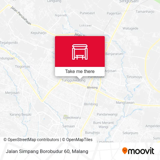 Jalan Simpang Borobudur 60 map