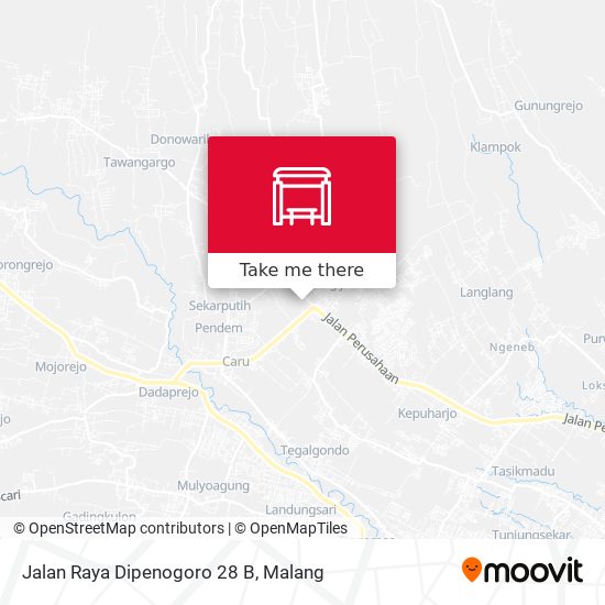 Jalan Raya Dipenogoro 28 B map