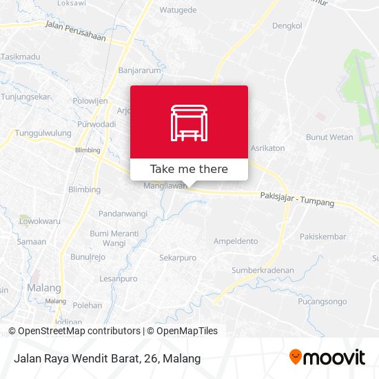 Jalan Raya Wendit Barat, 26 map