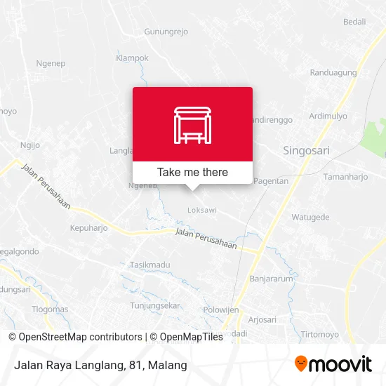 Jalan Raya Langlang, 81 map