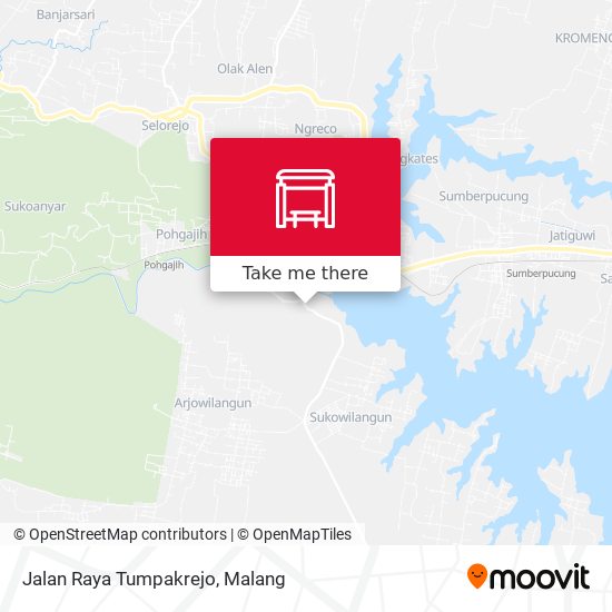 Jalan Raya Tumpakrejo map