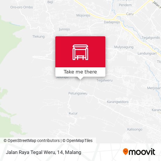 Jalan Raya Tegal Weru, 14 map