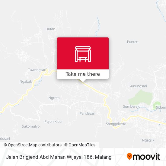 Jalan Brigjend Abd Manan Wijaya, 186 map