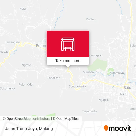 Jalan Truno Joyo map