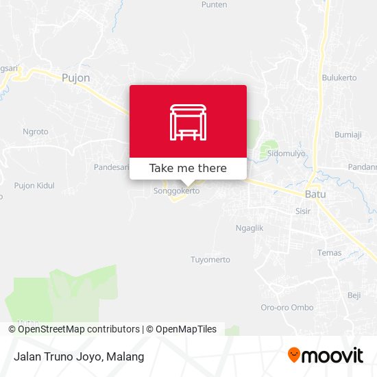 Jalan Truno Joyo map