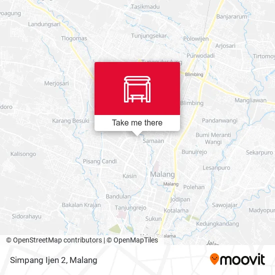 Simpang Ijen 2 map