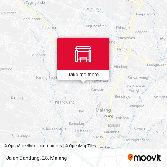 Jalan Bandung, 28 map