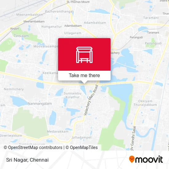 Sri Nagar map