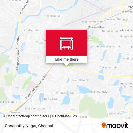 Ganapathy Nagar map