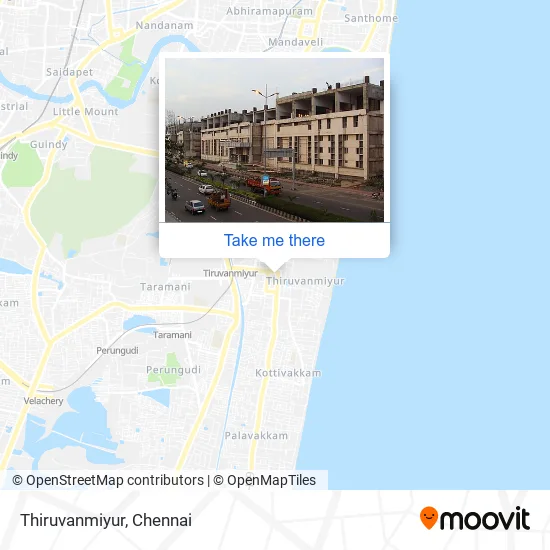 Thiruvanmiyur map