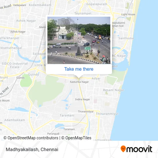 Madhyakailash map