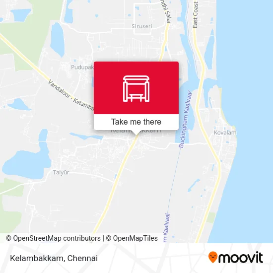 Kelambakkam map