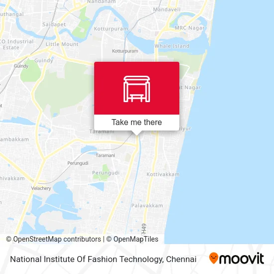 National Institute Of Fashion Technology map
