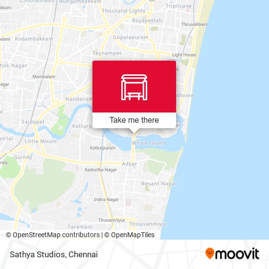 Andhra Mahila Sabha Hospital (Sathya Studio) map