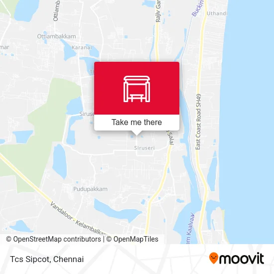 Tcs Sipcot map