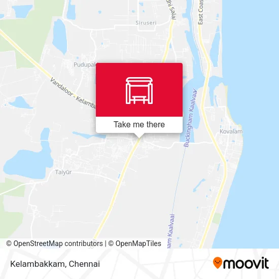 Kelambakkam map