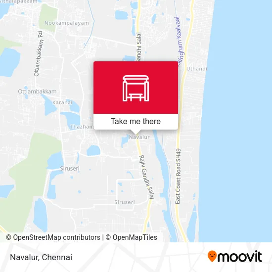 Navalur map