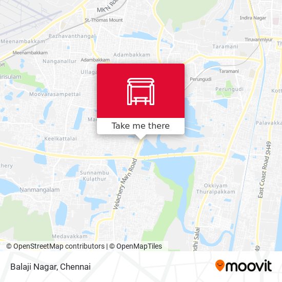 Balaji Nagar map