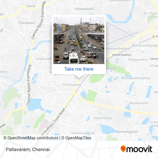 Pallavaram map